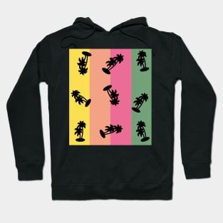 90s Palm Tree Vibe Hoodie